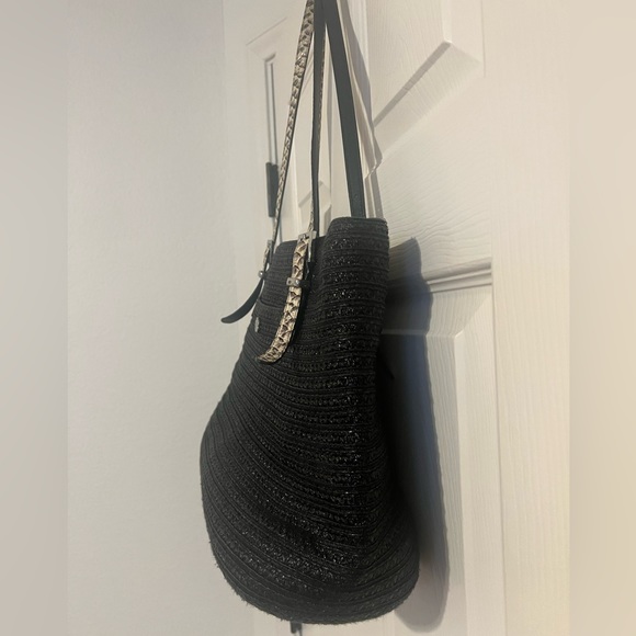 ERIC JAVITS SQUISHEE ISLA STRAW BAG - Picture 13 of 16